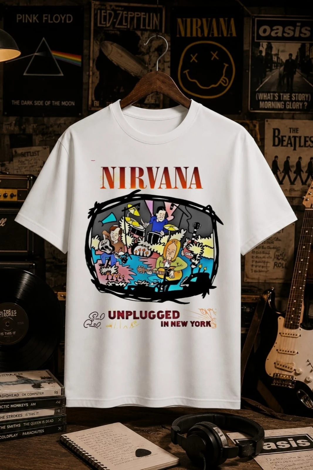 Nirvana Unplugged — Blanco